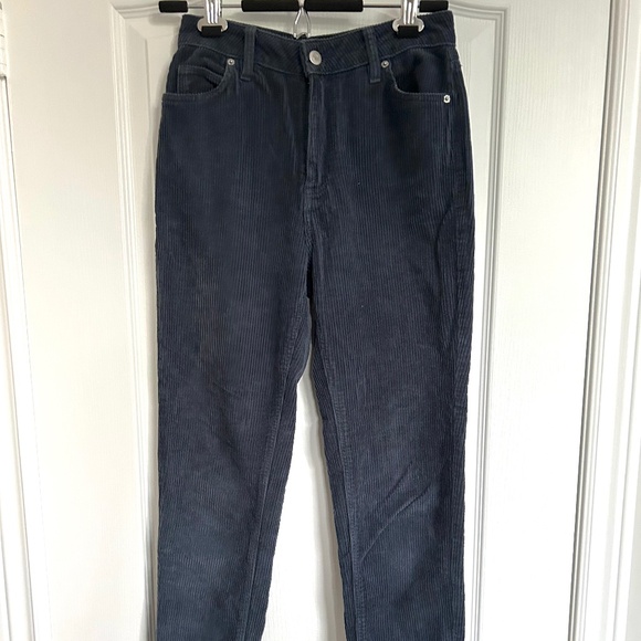 UO Sz 24 BDG Blue Cords Urban Outfitters Small Fall Winter Pants - Picture 1 of 6